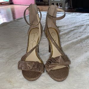 Gold Jessica Simpson Heels